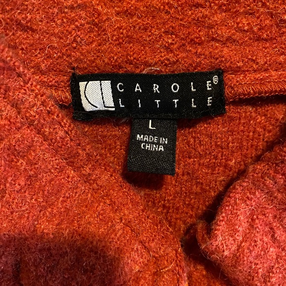 Vintage 100% wool zip sweater - Picture 2 of 3